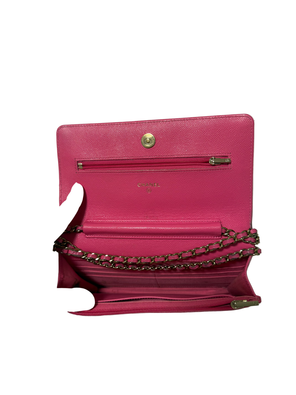 Chanel Wallet on Chain - Hot Pink