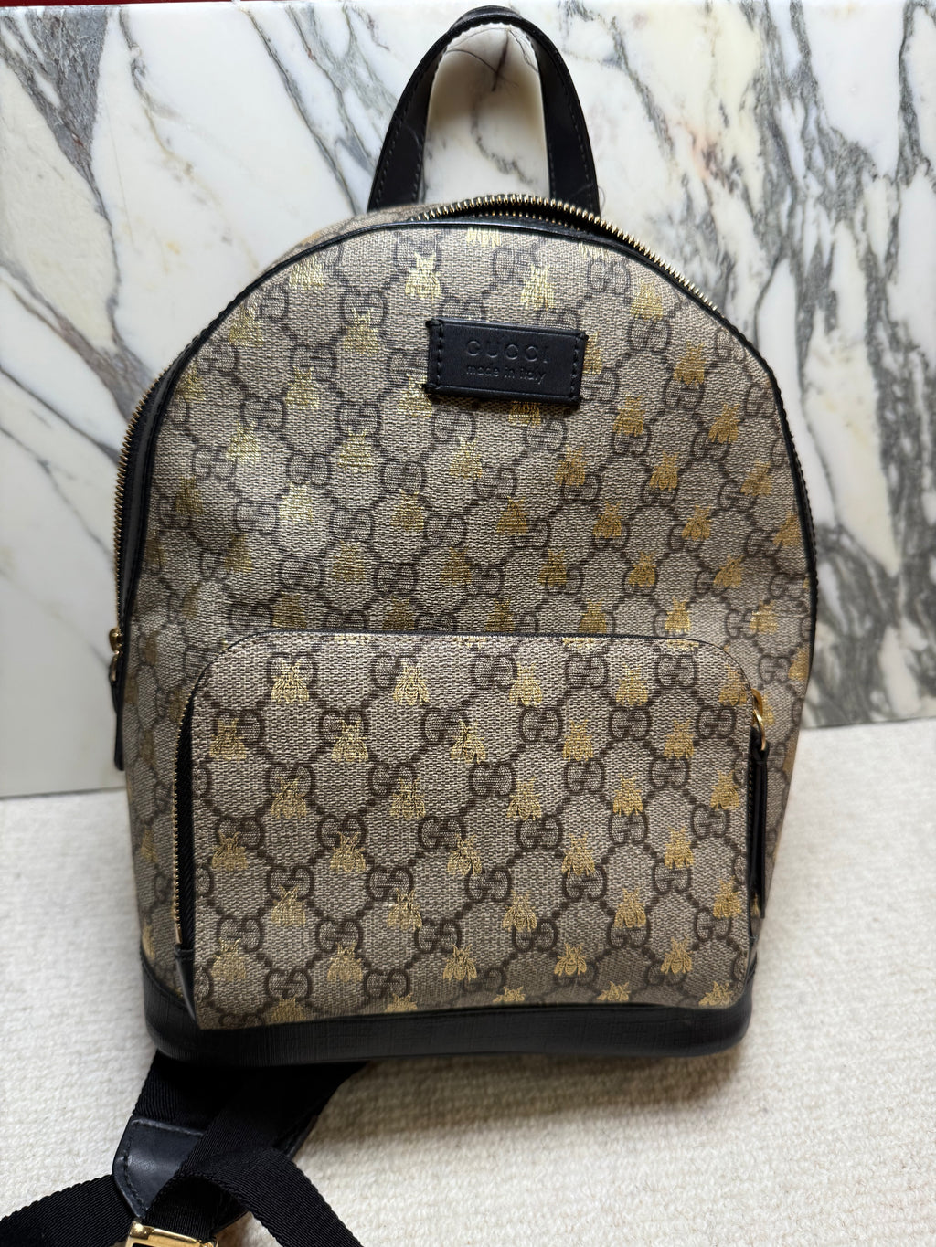 Gucci Bumble Bee Backpack - Small