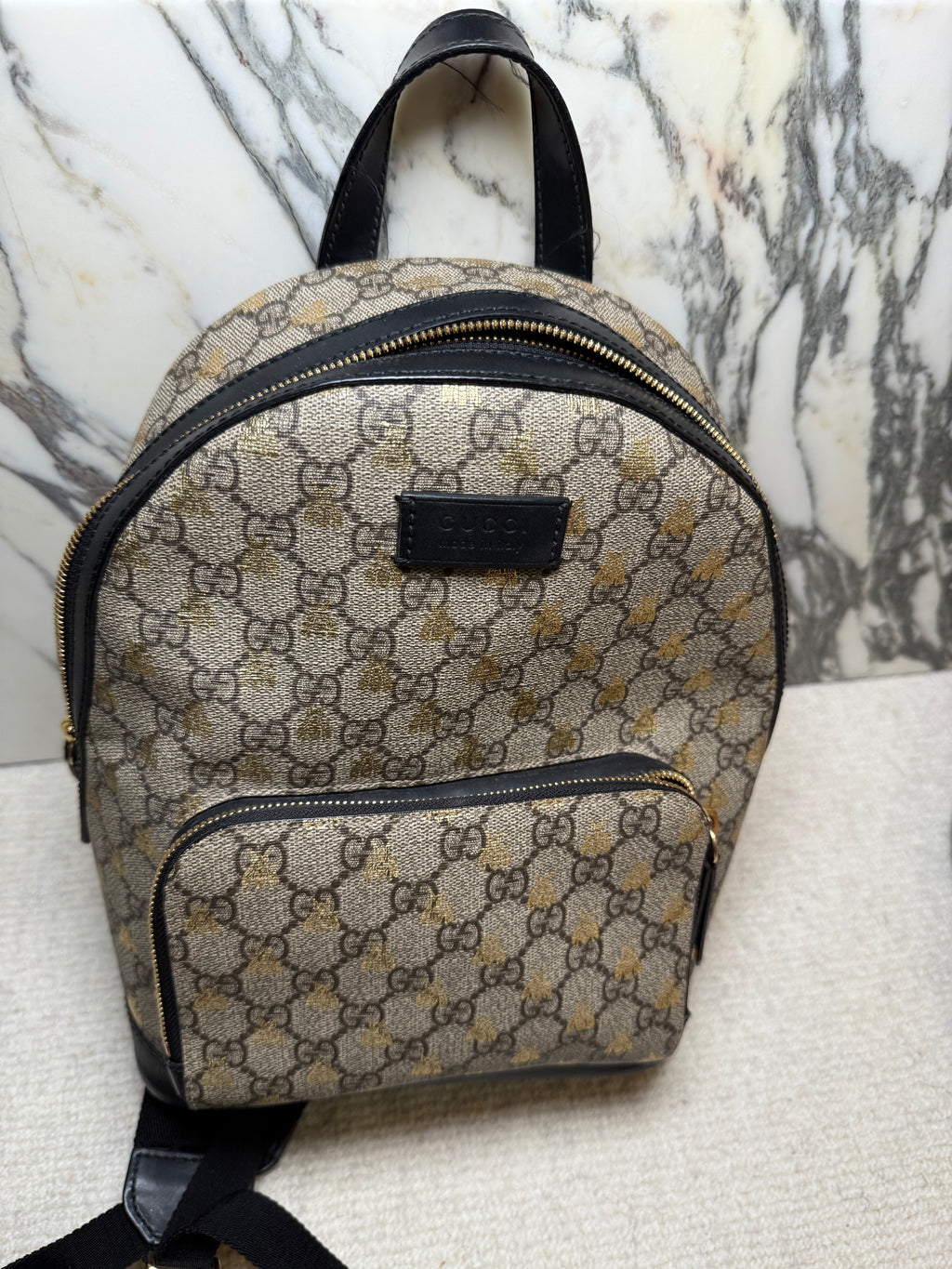 Gucci Bumble Bee Backpack - Small