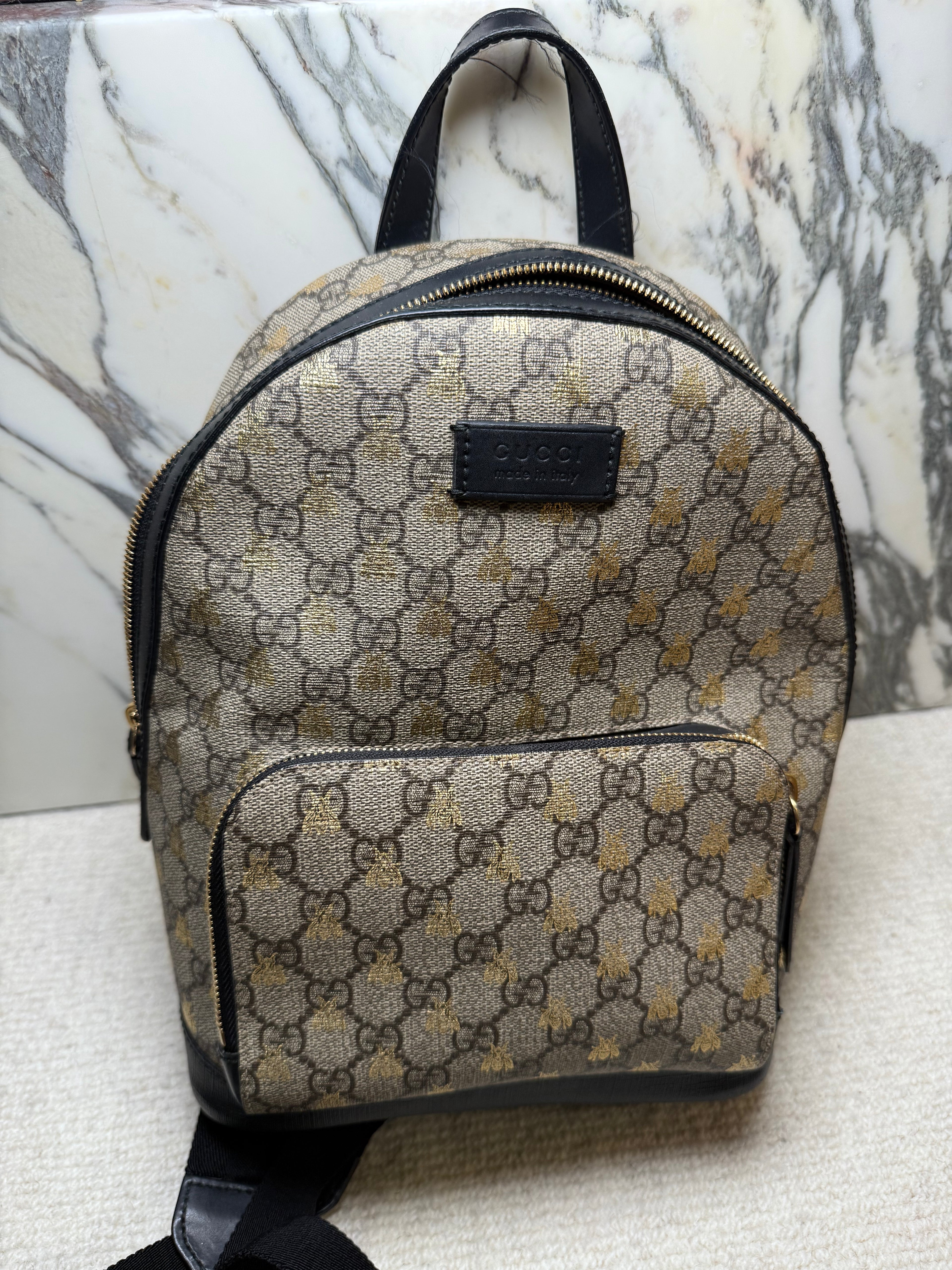 Gucci Bumble Bee Backpack - Small