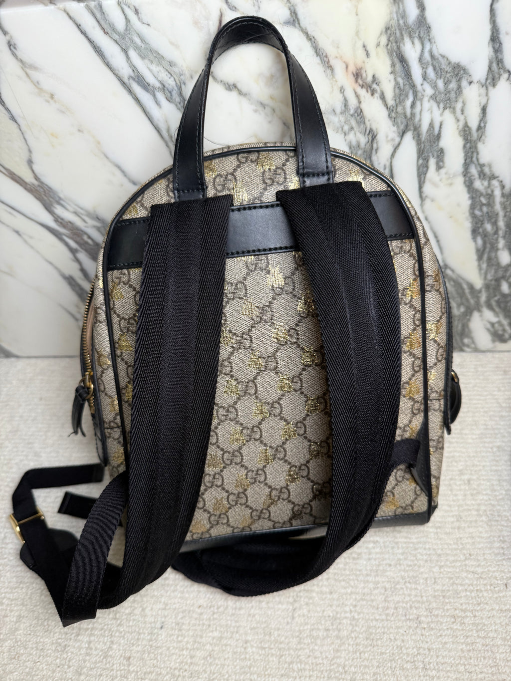 Gucci Bumble Bee Backpack - Small