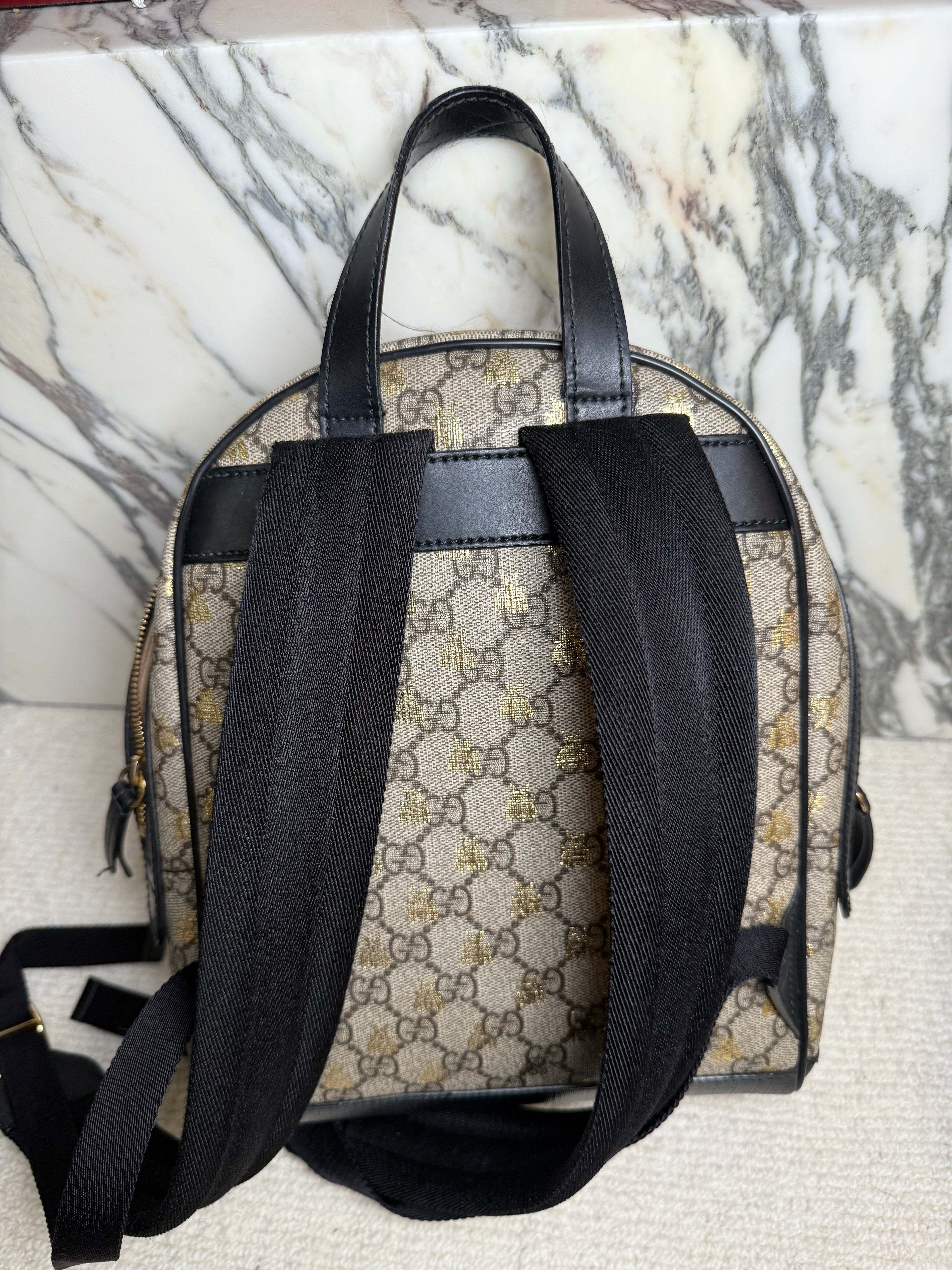 Gucci Bumble Bee Backpack - Small