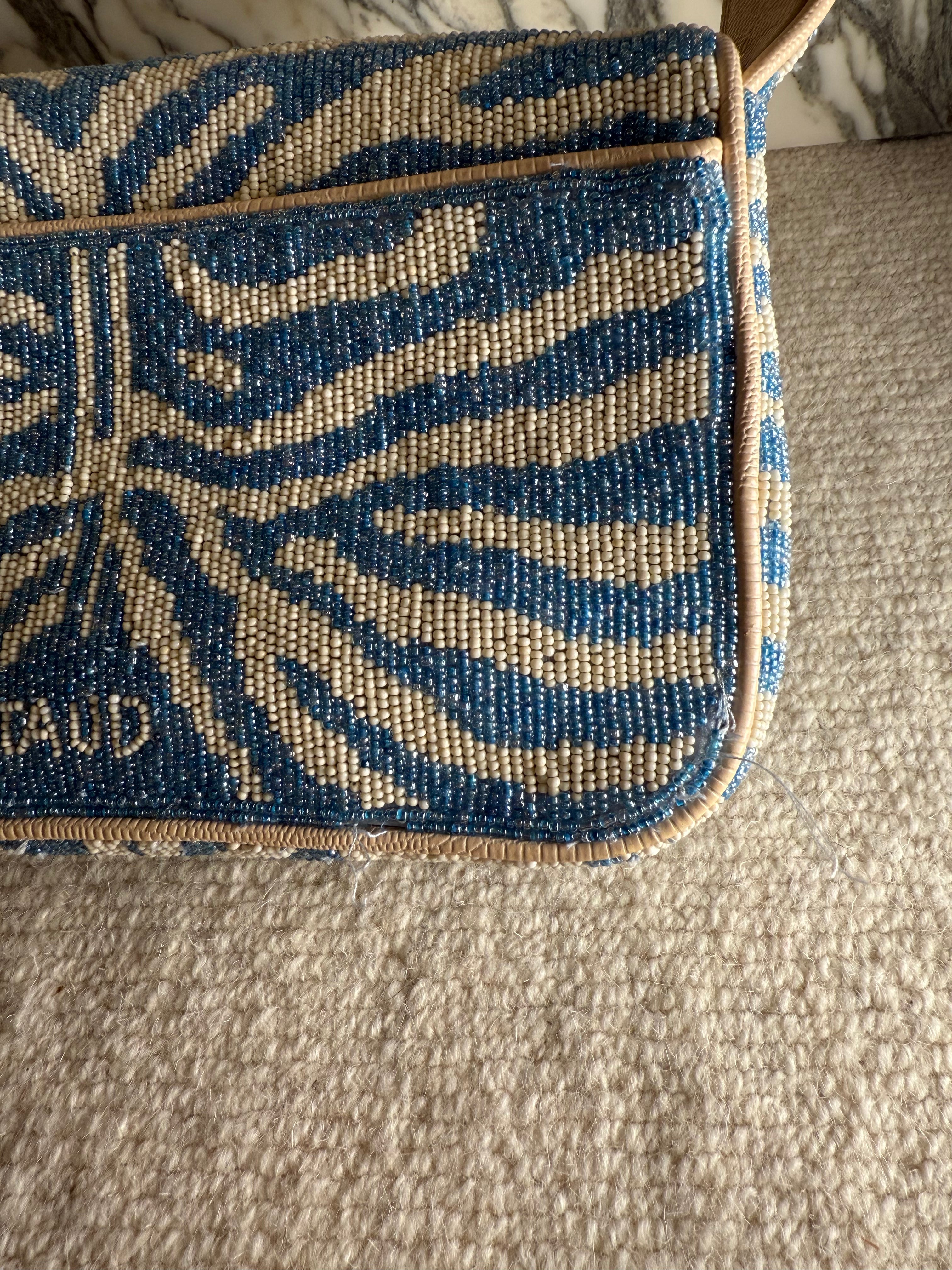 Staud Zebra Tommy Shoulder Bag