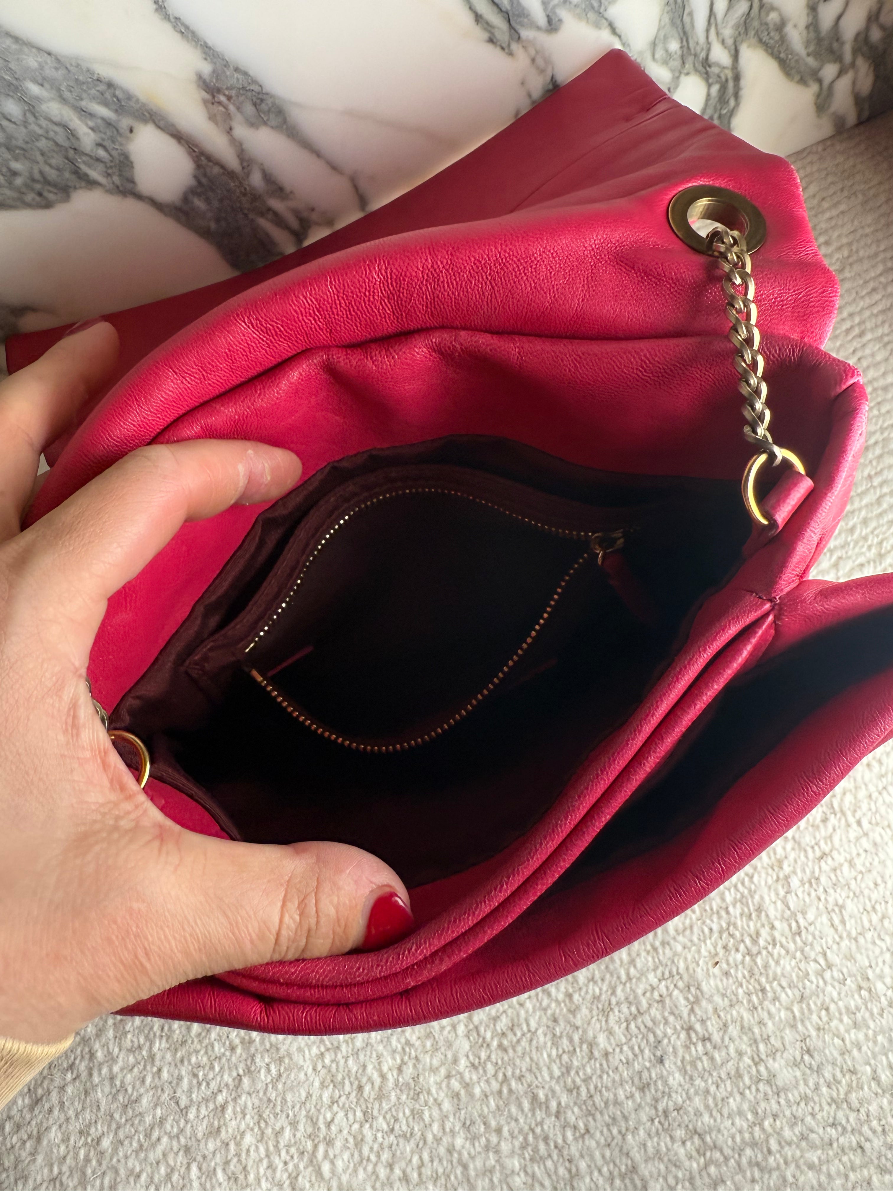 Lanvin Crossbody Bag Hot Pink