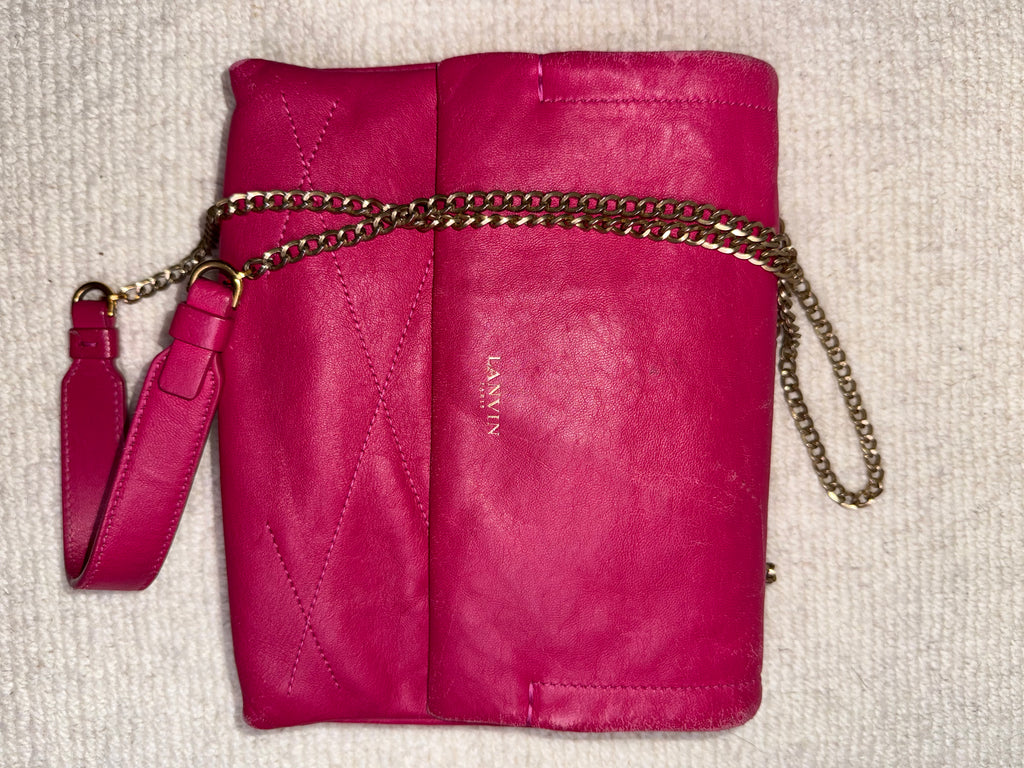 Lanvin Crossbody Bag Hot Pink