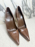 Gucci Python Heels, 38